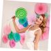 Veemoon 2pcs Lollipop Props Large Lollipop Birthday Partyt Decor Clay Lollipop Candy Simulation Lifelike Candy Simulation Lollipop Model Fake Lollipop Prop Toys Wood Food Decoration Fake 41X19.5X1.5CM Green - Buy Online on GoSupps.com
