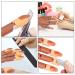 Adjustable Practice Hand for Acrylic Nails | Flexible Mannequin Hand with Nail Tools Kit | Includes Nail File, Clipper, and 100 Coffin Nail Tips - Buy Online on GoSupps.com