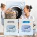 APPTRIN Laundry Detergent Sheets Ultra Concentrated Laundry Strips Liquidless Biodegradable Plastic-Free Wash Sheet 60 Loads/30 Sheets - Buy Online on GoSupps.com