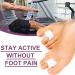 Promifun 10-Pack Toe Spreader - Soft Gel Toe Separator & Protector for Men & Women | Toe Tensioner & Claw Toe Correction in White - Buy Online on GoSupps.com
