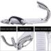 Sturdy and Corrosion-Resistant Reef Hooks for Cave and Drift Diving | Ideal for Scuba Divers and Underwater Activities - Black - Buy Online on GoSupps.com
