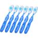 Healvian 12-Pack Portable Mini Toothbrush Set - Travel-Friendly Household Dental Brushes for Daily Oral Care - Buy Online on GoSupps.com