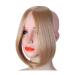 Bangs Side Bangs Long Straight Bangs Middle Part Bangs Invisible Clip in Bangs Synthetic Nature Look Hair Piece Extension Fringe Clip in Hair Bangs Hairpiece for Women Curved Bangs for Daily Wear ( 923-103