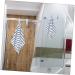 DOITOOL 4 Pcs Bathroom Door Hook Towel Hooks Hat Hooks Over The Door Towel Hook Bathroom Hanger Scarf Letter 17.8X4CMx2pcs Silverx2pcs - Buy Online on GoSupps.com