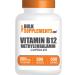 BulkSupplements.com Vitamin B12 Methylcobalamin Capsules - B12 Vitamin Supplement B12 200mcg for Energy Support - Gluten Free 1 Capsule per Serving 500 Capsules (Pack of 1)