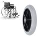 Wheelchair Wheels Stable Operation Large Carrying Capacity 6in Solid Wheel for Walkers for Rollators - Buy Online on GoSupps.com