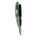 Solustrious hair clip razor for men lady shaver hair fold barber handwell trimmer for men razor tools collapsible haircutable hairdressing sucks green 13.5x2.5x1cm