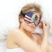 U.S. Mexico Flag Eye Mask | Soft Adjustable Blindfold for Travel & Sleeping - Buy Online on GoSupps.com