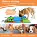 Vivifying Snuffle Mat for Dogs - Interactive Feeding Game for Mental Stimulation - Encourages Natural Foraging Skills - Slow Eating Mat in Blue, Orange, Green - Buy Online on GoSupps.com
