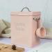 Laundry Detergent Powder Storage Tin Box Washing Powder Bucket Laundry Detergent Container Modern Laundry Detergent Dispenser Detergent Bin with Scoop Laundry Room Accessories Pink - Buy Online on GoSupps.com