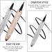 Beaupretty Lot de 2 Stylos Eyeliner Auto-adh sifs Waterproof Taille Fine Couleur Rose Dor Perl Strass pour Maquillage Longue Tenue Yeux R sistants la Transpiration Accessoires couleur assortie - Buy Online on GoSupps.com