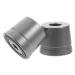 Beatifufu 2 piece of razor base Practical razor holder Razor razor for men home shaver holder Small razor storage stand Small desktop razor base razor aluminum