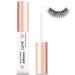 Eyelash Glue Clear Lash Glue Strong Eyelash Glue for False Lashes Waterproof Eyelashes Glue False Eyelashes Glue Sensitive Eyes Latex Free Lash Adhesive Glue 0.176 OZ (1PC, Clear) 1P CLEAR 1P