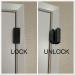 2 Pack Door Reinforcement Locks with 8 Screws Withstand 800 Lbs Home Security Door Lock for Toddler Childproof Door Lock (Black) - Buy Online on GoSupps.com