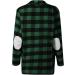 Long Shirt Outerwear Top Thin Warm Knitted Coat Women's Blouse V-Neck Shirt Tunic Long Women's Tunic Women's Shirt Casual Checked Shirt Women's Winter Chunky Knit Jacket C-ag M - Buy Online on GoSupps.com