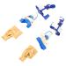 Toe Corrector Adjustable Day Night Support Bunion Corrector Set Big Toe Straightener for Bunion Relief Toe Valgus Correction