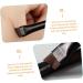 Baluue 6 Sets Eyeliner Brush Makeup Brush Eye Liner Wands Eyebrow Brush Spoolie Ear Black Wood - Buy Online on GoSupps.com