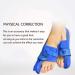 Toe Straightener & Corrector Splint for Woman and Man - Adjustable 24h Day Night Protector for Valgus Joint - Easy Wear in Shoes - ENPAP Toes Elastic - Right and Left - Buy Online on GoSupps.com