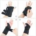 Buy Injured Wrist Brace & Carpal Tunnel Support | Adjustable Wristband for Men & Women - Steel Plate Black Right Hand - Buy Online on GoSupps.com