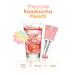 Thezone Peach Kombucha Powder: Probiotics & Prebiotics, 16kcal Tea, 30 Stick Packets, 150g - Buy Online on GoSupps.com