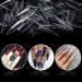 Shop No Lifting 1200PC C Curved Long Stiletto False Nails | 10 Sizes Half Cover Acrylic French Nail Tips for Nail Art & DIY Decor - Clear - Buy Online on GoSupps.com