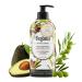 VEGANIS Body Lotion For Dry Skin Nourishing & Hydrating Formula With Avocado & Organic Olive Softening Moisturizer For Hands Smooth & Soft Skin 17 6 Fl Oz