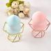 Lurrose Makeup Sponge Holder - 2 Piece Metal Drying Stand for Egg Powder Puff - Rose Gold Display Stands - International Shipping Available - Buy Online on GoSupps.com