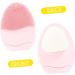 Pink Makeup Soft Bristle Cleaning Brush Silicone Makeup Brush Face Makeup Facial Cleaning Brush Face Cleaning Brush Face Cleaner Brush Miss Soft Cleansing Brush - Buy Online on GoSupps.com