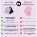 Revive Glow Exfoliating Glove Exfoliating Mitt Body Scrub Exfoliator Plant Based Viscose Body Exfoliator Double Layer Reusable Shower Gloves for Silky Radiant Skin (Black(Deep Exfoliator)) Black( Deep Exfoliator) - Buy Online on GoSupps.com