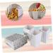 Alipis 100 Pcs Boxes Candy Cartons Cardboard Fan-shaped Cartons Snack Cup Picture Holder for Desk Goodie Boxes Adult Bibs Bottle Opener Keychain Gift Pouches Popcorn - Buy Online on GoSupps.com