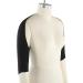 Double Shoulder Support Strap - Cotton Compression Wrap for Posture Correction - Adjustable Black Shoulder Brace - Buy Online on GoSupps.com