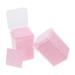 Didiseaon 2 Boxes Nail Wipes Cleaning Wipes Gel Nail Polish Travel Wipes Nail Polish Remover Wipes Makeup Wipes Remover Nail Pads Makeup Wipes Travel Size Dip Powder Nail Remover Cotton 4.80X4.80X0.10CM Pink