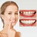 Comioke Prostheses Fake Teeth - 4 Pairs of Temporary Cosmetic Teeth Durable Dentures & Veneers for Enhanced Smile - Buy Online on GoSupps.com