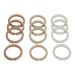Little Dutch 4962 toy ring set (12 play rings) beige - Newborn Naturals