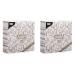 Papstar 50 napkins "Royal Collection" 1/4 fold 40 cm x 40 cm brown "Damascato" 85004 (pack with 2) brown 7.8 x 20 x 20 cm (pack with 2)