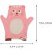 FOMIYES 6 pcs Bath Gloves Shower Sponges for Men and Babies - Assorted Colors - 18x15x1.1cm - Loofah Washcloth and Scrubber - Buy Online on GoSupps.com