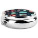 Outer Space Planet Portable Round Pill Box - Lightweight Moisture-Proof Vitamin Organizer | Perfect for Travel & Daily Use - Buy Online on GoSupps.com