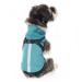 Dog rain coat with dishes hood rain jacket waterproof rain poncho reflective adjustable coat for puppies small medium-sized and large dogs (size S green) S blue