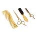 Hair Cutting Scissors Set Stainless Steel Barber Hairdressing Scissors Set Haircut Shears Kit for Beginner Professional