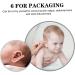 6 Pairs Auricle Corrector Ear Muffs - Valgus & Ojeras Correction | Ear Pads for External Auricle Alignment - Buy Online on GoSupps.com
