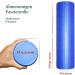 Medium Fascia Roll for Back Massage Reprochplace Stretching Tool 9.5cm x 43cm (Ocean Blue) | Yoga & Pilates Foam Rollers for Neck & Trigger Point Pain Relief - Buy Online on GoSupps.com