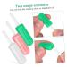 Gogogmee 6pcs Silicone Aligner Chewies Handles for Jaw Exercising Portable Sensory Chew Sticks Original Strawberry and Mint Flavors for Braces and Aligner Training - Buy Online on GoSupps.com
