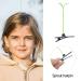 DOITOOL Bean Sprout Hair Clips 100 Pcs - Cute Green Plant Hairpin Ornaments for Kids DIY | Ideal for School, Home, and Party - Buy Online on GoSupps.com