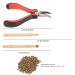 Buy Hair Extension Tool Kit - Micro Silicone Rings Bead & Pliers for Styling | International Shipping Available - Buy Online on GoSupps.com