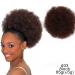 8 Inch Afro Puff Synthetic Hair Bun - Kinky Curly Drawstring Ponytail Clip Extensions for Women - Color 33 - Buy Online on GoSupps.com
