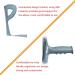 Parten Crutches for Adults Height Adjustable Medical arms Crutch Portable Lightweight Aluminum Alloy Closed-Cuff Walking Stick It's so Kind of You Prosperous Double branch - Buy Online on GoSupps.com