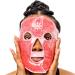 Face Ice Pack Cold Eye Mask - Hot or Cold Face Ice Mask - Full Face Cold Mask to Reduce Redness Puffy Eyes- Migraine Relief Eye Masks for Dark Circles and Puffiness (Candy Pink)