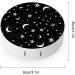 Buy Bagea-Ka Black & White Moon Star Pattern Contact Lens Case | Eye Care Kit with Tweezers Mirror & Solution Bottle - Perfect for Travel & Home - Buy Online on GoSupps.com