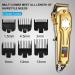 Professional Hair Clippers for Men | All-Metal Cordless Electric Hair Trimmer Grooming Kit - Rechargeable Barber Clippers - Buy Online on GoSupps.com