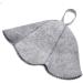 LZDSeller01 Felt Sauna Hat - Unisex Anti-Heat Cap for Sauna & Bath - Gray Gift for Head Protection - Free Size - Buy Online on GoSupps.com